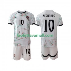 Lapset Portugali Bernardo Silva 10 2025-2026 Lyhythihainen Fanipaita ,Vieras
