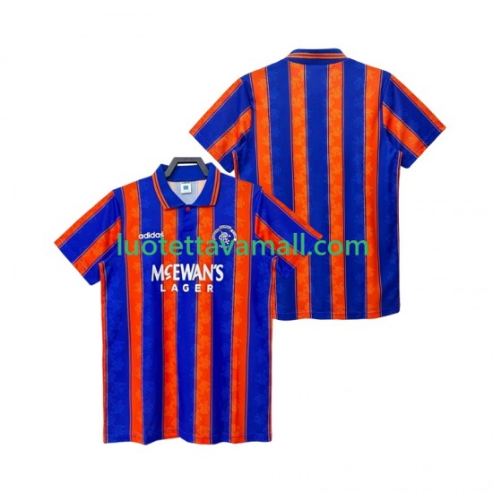 Miehet Rangers Retro 1993 1994 Lyhythihainen Fanipaita ,Vieras