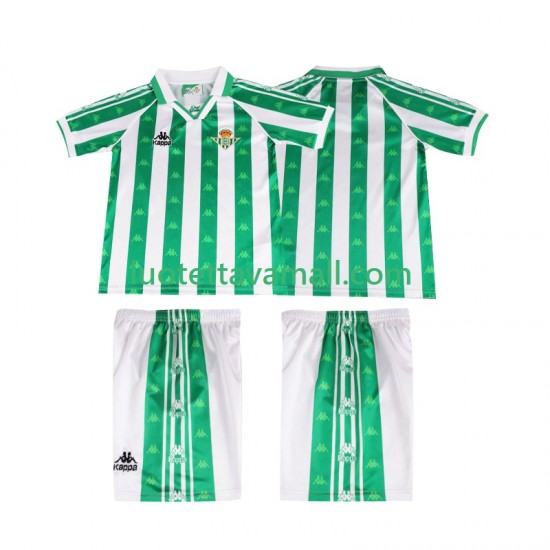 Lapset Real Betis Retro 1996 1997 Lyhythihainen Fanipaita ,Koti