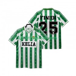 Miehet Real Betis FINIDI 25 Retro 1995 1996 Lyhythihainen Fanipaita ,Koti