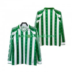 Miehet Real Betis Retro 1996 1997 Pitkähihainen Fanipaita ,Koti
