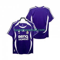 Miehet Real Madrid Retro 2006 2007 Lyhythihainen Fanipaita ,Vieras