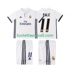 Lapset Real Madrid BALE 11 Retro 2016 2017 Lyhythihainen Fanipaita ,Koti