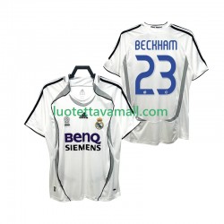 Miehet Real Madrid BECKHAM 23 Retro 2006 2007 Lyhythihainen Fanipaita ,Koti