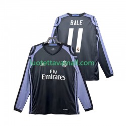 Miehet Real Madrid Bale 11 Retro 2016 2017 Pitkähihainen Fanipaita ,Kolmas