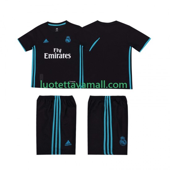 Lapset Real Madrid Retro 2017 2018 Lyhythihainen Fanipaita ,Vieras