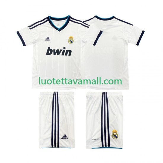 Lapset Real Madrid Retro 2012 2013 Lyhythihainen Fanipaita ,Koti