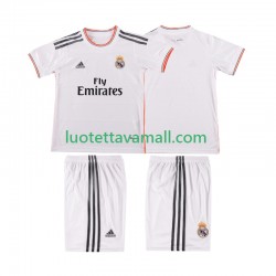 Lapset Real Madrid Retro 2013 2014 Lyhythihainen Fanipaita ,Koti