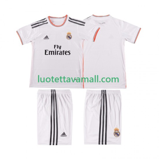 Lapset Real Madrid Retro 2013 2014 Lyhythihainen Fanipaita ,Koti