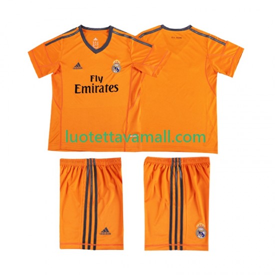 Lapset Real Madrid Retro 2013 2014 Lyhythihainen Fanipaita ,Kolmas