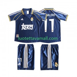 Lapset Real Madrid Cristiano Ronaldo 11 Retro 1998 1999 Lyhythihainen Fanipaita ,Kolmas