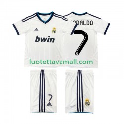 Lapset Real Madrid Cristiano Ronaldo 7 Retro 2012 2013 Lyhythihainen Fanipaita ,Koti
