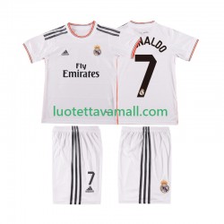 Lapset Real Madrid Cristiano Ronaldo 7 Retro 2013 2014 Lyhythihainen Fanipaita ,Koti