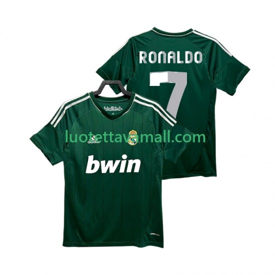 Miehet Real Madrid Cristiano Ronaldo 7 Retro 2012 2013 Lyhythihainen Fanipaita ,Kolmas