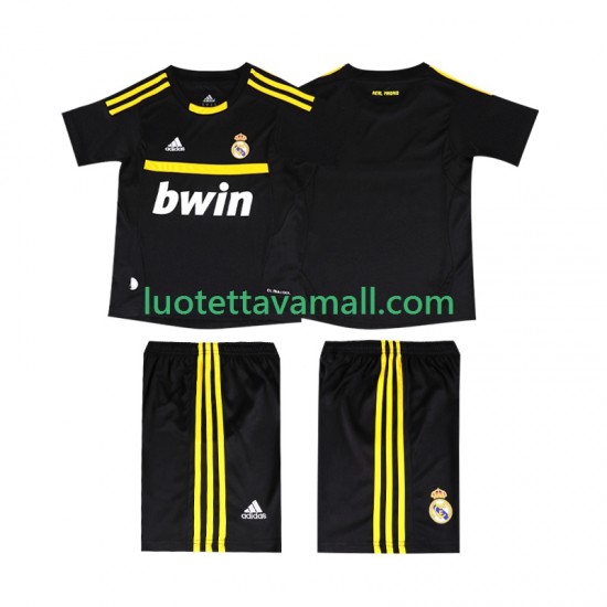 Lapset Real Madrid Maalivahdin Retro 2011-2012 Lyhythihainen Fanipaita ,Koti