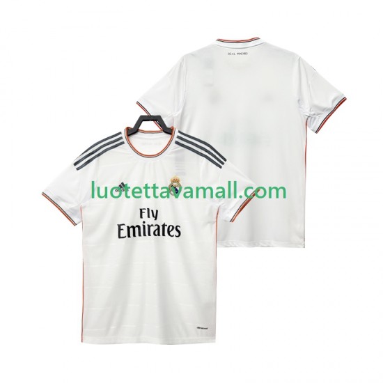 Miehet Real Madrid Retro 2013 2014 Lyhythihainen Fanipaita ,Koti