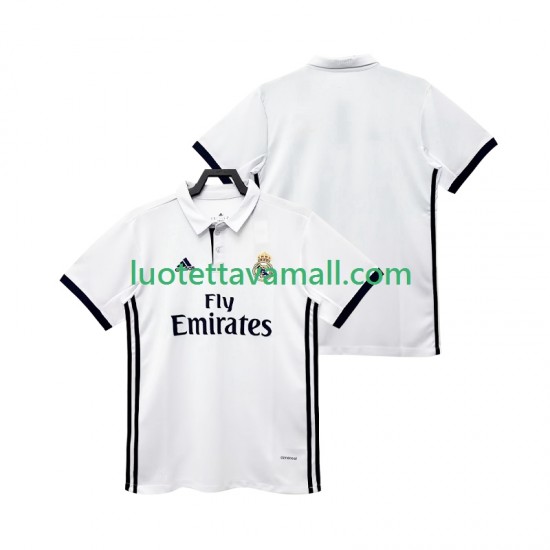 Miehet Real Madrid Retro 2017 2018 Lyhythihainen Fanipaita ,Koti