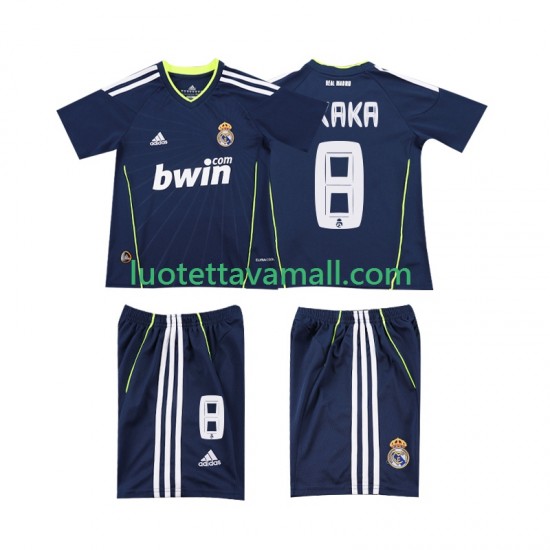 Lapset Real Madrid KAKA 8 Retro 2010 2011 Lyhythihainen Fanipaita ,Vieras