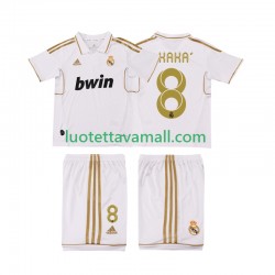 Lapset Real Madrid KAKA 8 Retro 2011 2012 Lyhythihainen Fanipaita ,Koti
