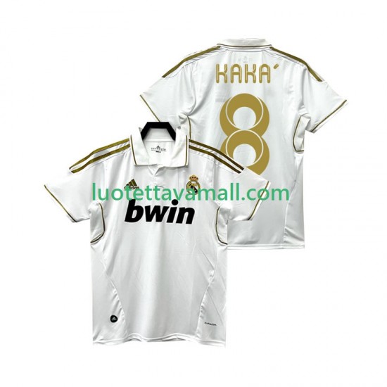 Miehet Real Madrid KAKA 8 Retro 2011 2012 Lyhythihainen Fanipaita ,Koti