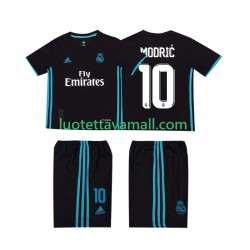 Lapset Real Madrid Modric 10 Retro 2017 2018 Lyhythihainen Fanipaita ,Vieras