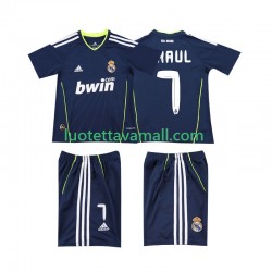 Lapset Real Madrid PAUL 7 Retro 2010 2011 Lyhythihainen Fanipaita ,Vieras