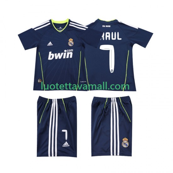Lapset Real Madrid PAUL 7 Retro 2010 2011 Lyhythihainen Fanipaita ,Vieras