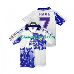 Miehet Real Madrid RAUL 7 Retro 1996 1997 Lyhythihainen Fanipaita ,Kolmas