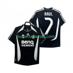 Miehet Real Madrid RAUL 7 Retro 2006 2007 Lyhythihainen Fanipaita ,Kolmas