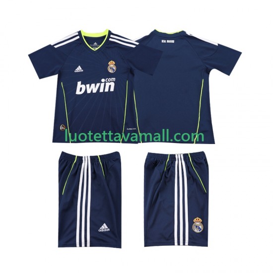 Lapset Real Madrid Retro 2010 2011 Lyhythihainen Fanipaita ,Vieras
