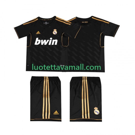 Lapset Real Madrid Retro 2011 2012 Lyhythihainen Fanipaita ,Vieras