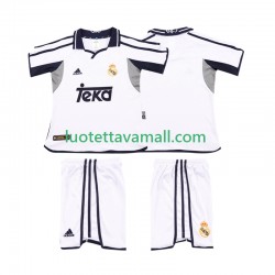 Lapset Real Madrid Retro 2001 2002 Lyhythihainen Fanipaita ,Koti
