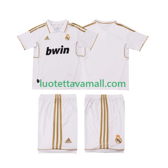 Lapset Real Madrid Retro 2011 2012 Lyhythihainen Fanipaita ,Koti