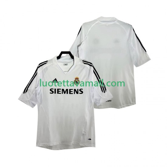 Miehet Real Madrid Retro 2005 2006 Lyhythihainen Fanipaita ,Koti