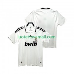 Miehet Real Madrid Retro 2008 2009 Lyhythihainen Fanipaita ,Koti