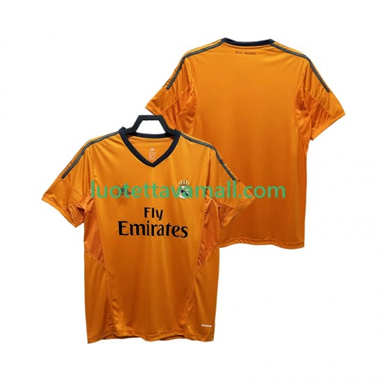 Miehet Real Madrid Retro 2013 2014 Lyhythihainen Fanipaita ,Kolmas
