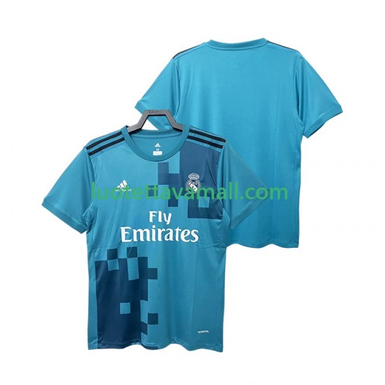 Miehet Real Madrid Retro 2017 2018 Lyhythihainen Fanipaita ,Kolmas