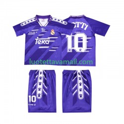 Lapset Real Madrid TOTTI 10 Retro 1994 1996 Lyhythihainen Fanipaita ,Vieras