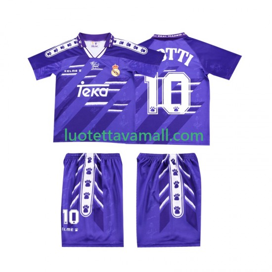 Lapset Real Madrid TOTTI 10 Retro 1994 1996 Lyhythihainen Fanipaita ,Vieras