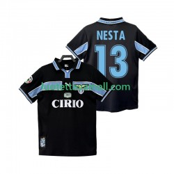 Miehet SS Lazio NESTA 13 Retro 1998 1999 Lyhythihainen Fanipaita ,Vieras