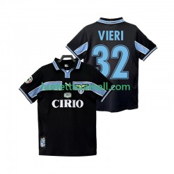 Miehet SS Lazio VIERI 32 Retro 1998 1999 Lyhythihainen Fanipaita ,Vieras