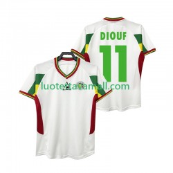 Miehet Senegal DIOUF 11 Retro 2002 Lyhythihainen Fanipaita ,Koti