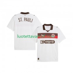 Miehet St. Pauli 2025-2026 Lyhythihainen Fanipaita ,Vieras