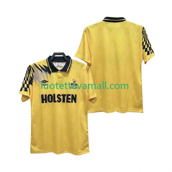 Miehet Tottenham Hotspur Retro 1992 1994 Lyhythihainen Fanipaita ,Vieras