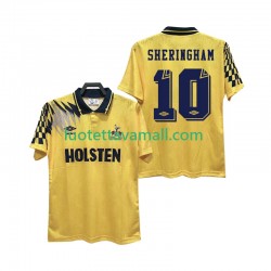 Miehet Tottenham Hotspur SHERINGHAM 10 Retro 1992 1994 Lyhythihainen Fanipaita ,Vieras