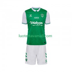 Lapset AS Saint-Etienne 2025-2026 Lyhythihainen Fanipaita ,Koti