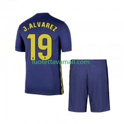 Lapset Atlético Madrid Julian Alvarez 19 2025-2026 Lyhythihainen Fanipaita ,Vieras