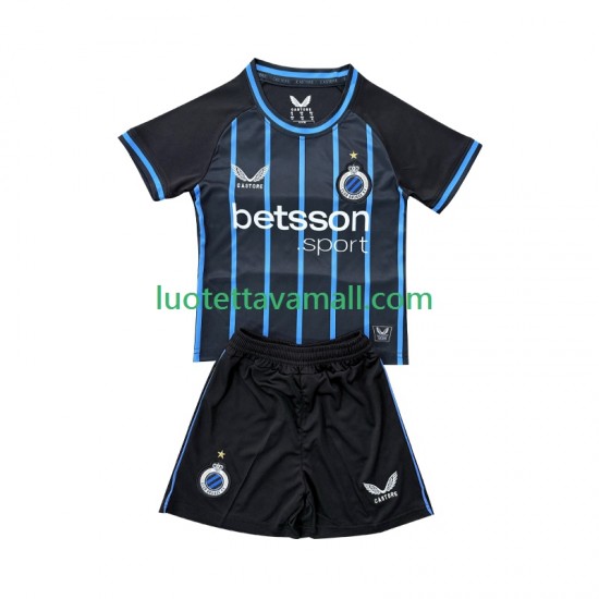 Lapset Club Brugge 2025-2026 Lyhythihainen Fanipaita ,Koti