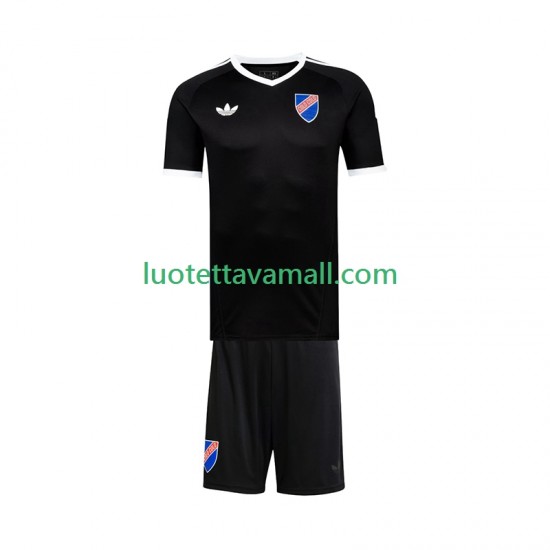 Lapset Colo-Colo Maalivahdin 2025-2026 Centenary Lyhythihainen Fanipaita ,Koti