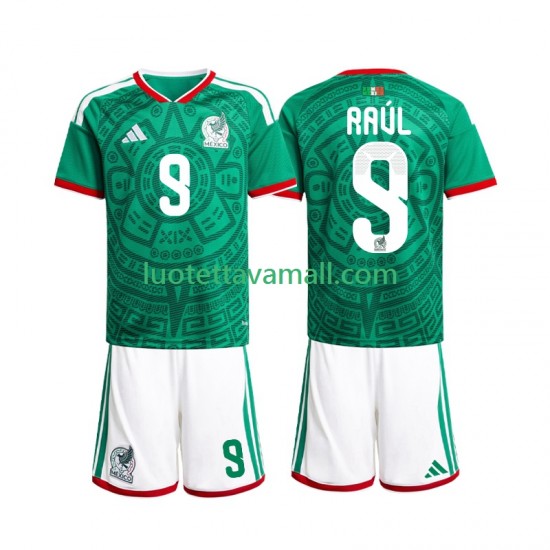 Lapset Meksiko Raul Jimenez 9 World Cup 2026 Lyhythihainen Fanipaita ,Koti